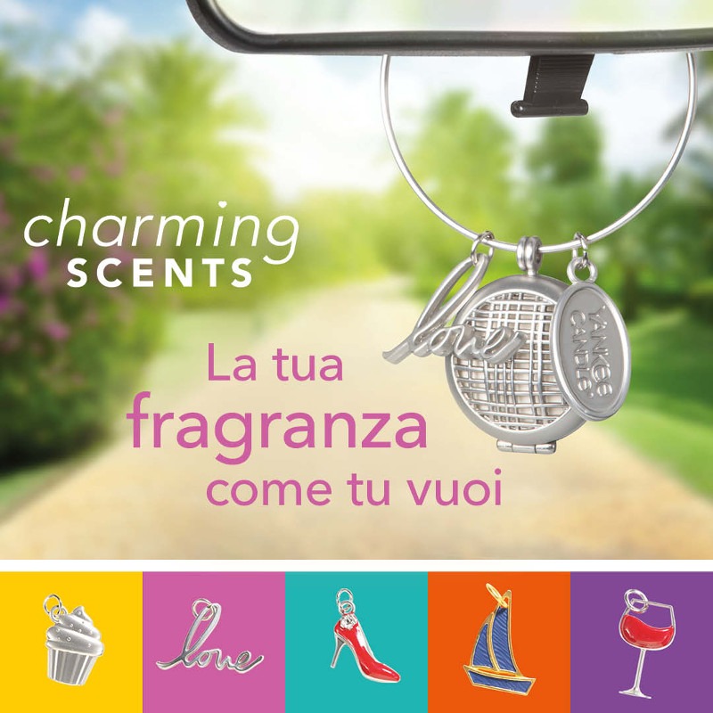 Yankee Candle Charming Scents Charms diffusore auto starter kit pronto  all'uso - Paggi Casalinghi