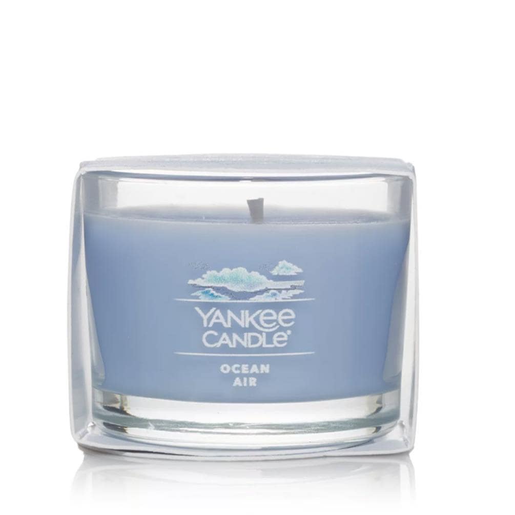 Yankee Candle Votive Filled in bicchierino di vetro fragranza Ocean Air 37  g - Paggi Casalinghi