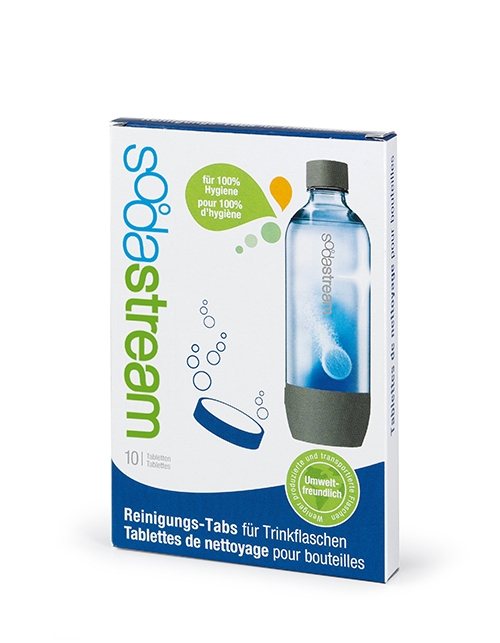 Sodastream 10 Tavolette detergenti per la pulizia delle bottiglie - Paggi  Casalinghi