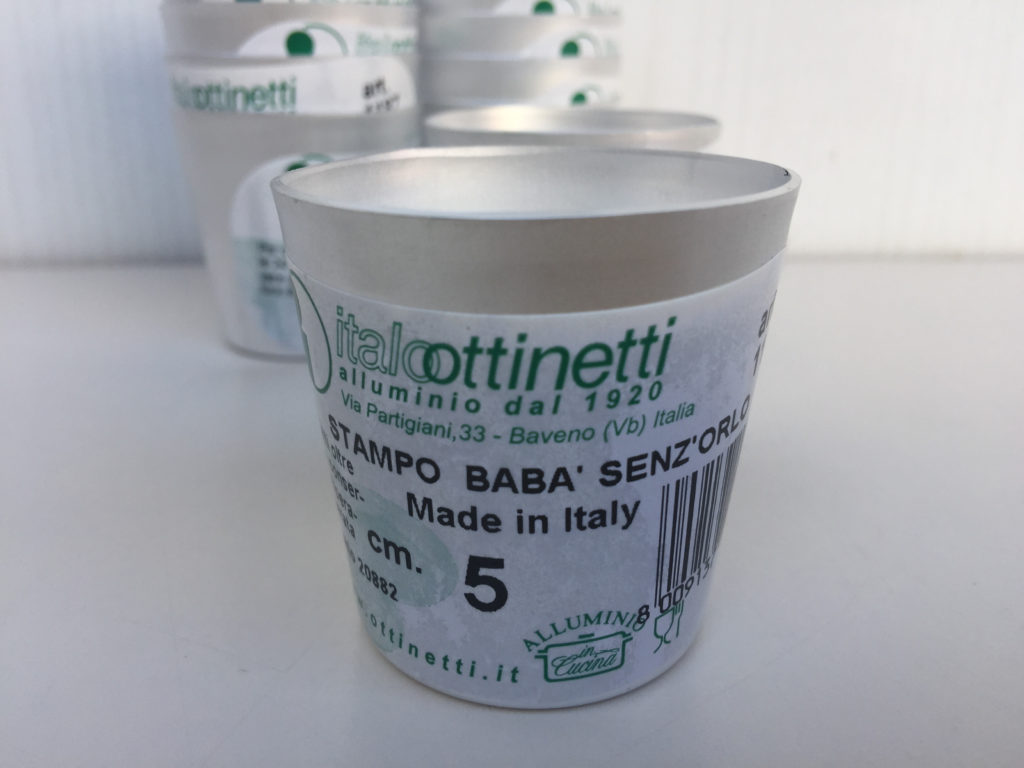 Italo Ottinetti Stampo Baba Senza Orlo Alluminio Made In Italy - Paggi  Casalinghi