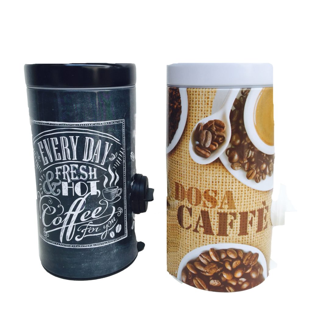 Meliconi Dosa Caffè capacità 250 gr con chiusura automatica salva aroma -  Paggi Casalinghi