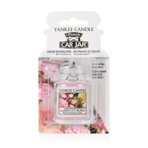 Yankee Candle car jar ultimate deodorante per auto Fresh Cut Roses durata  un mese - Paggi Casalinghi