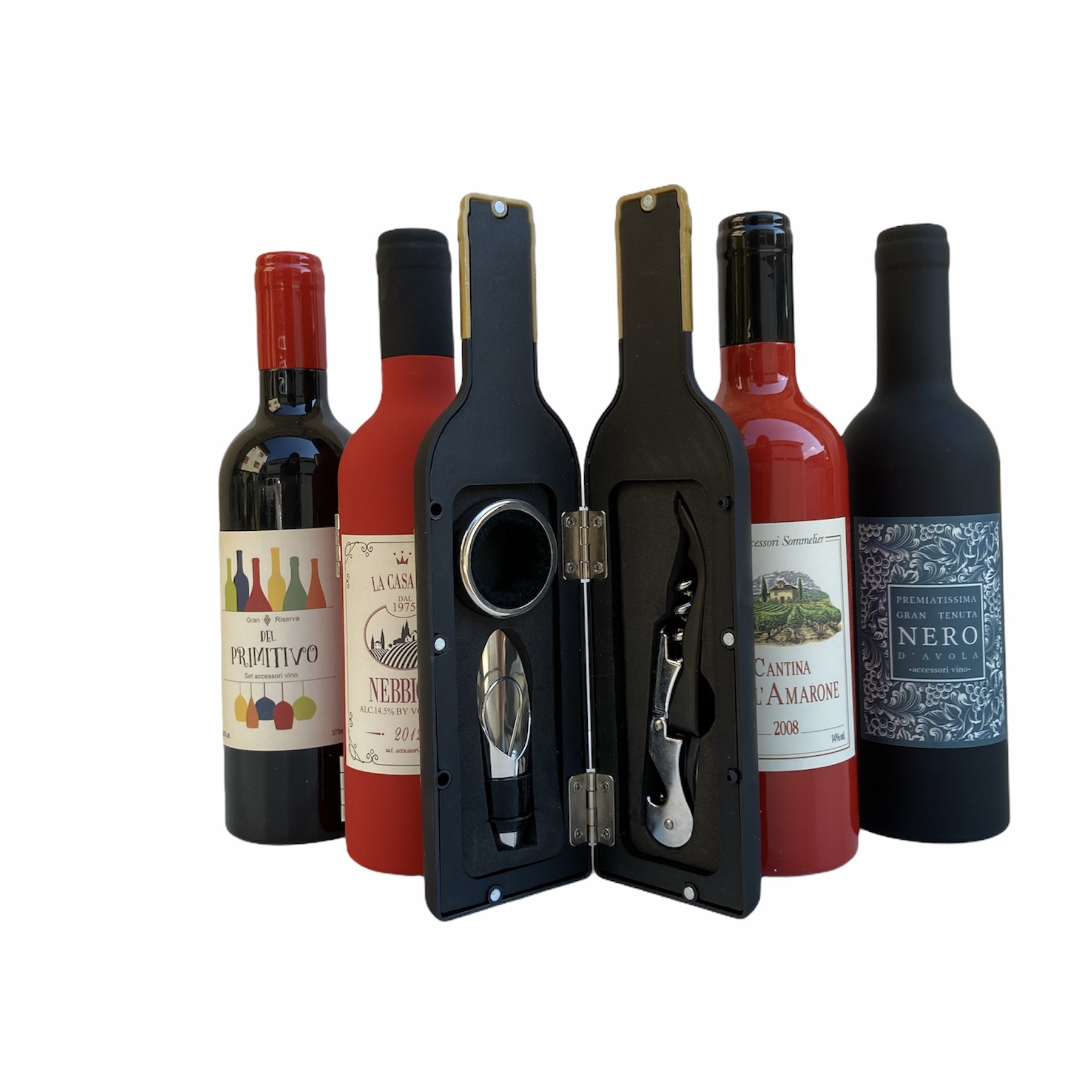Lamart Idea regalo set accessori vino in bottiglia media accessori  sommelier - Paggi Casalinghi
