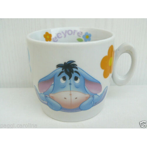 Disney Winnie the pooh tazza mug bolo biscottiera porcellana winnie pimpi  tigro hippo - Paggi Casalinghi