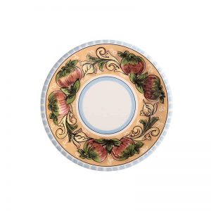 ORIENTE Set Piatti 18 Pezzi in Ceramica Vintage Decoro Rosa - Dolci  pensieri gift